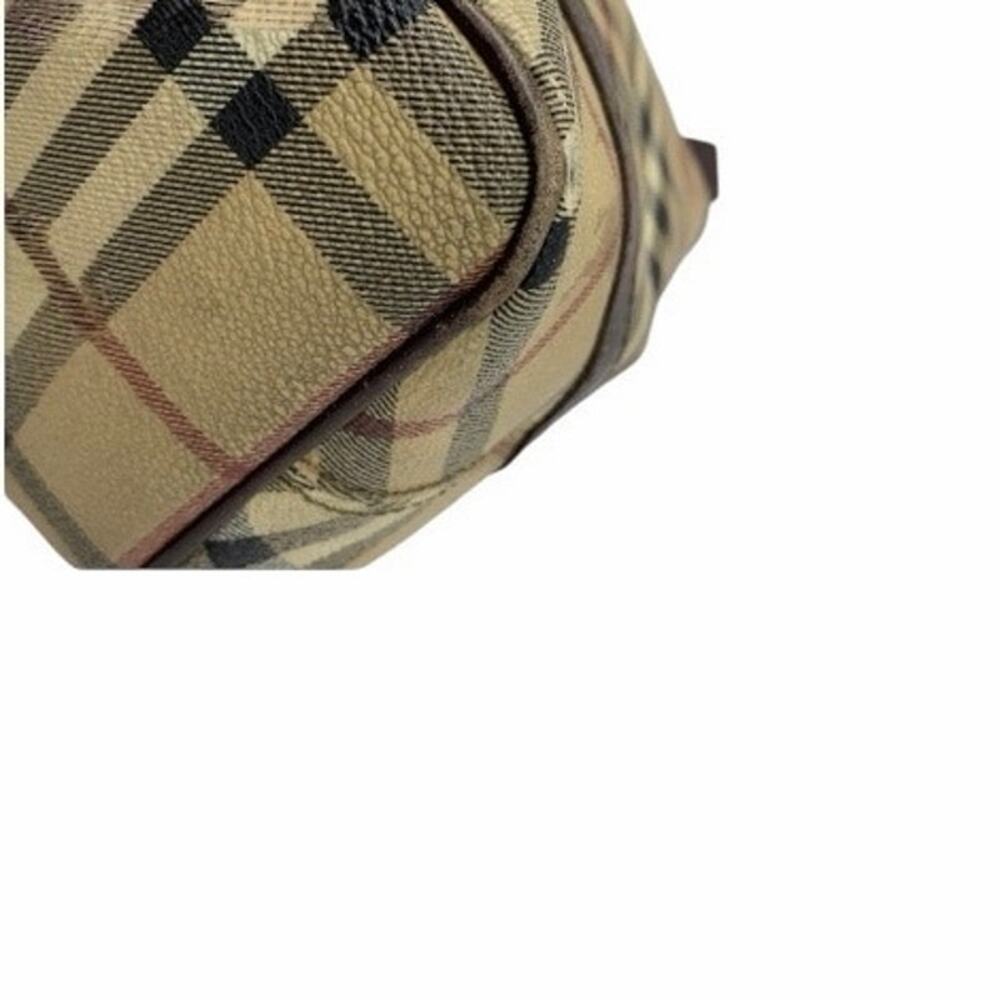 Burberry Haymarket Equestrian Knight Tote AUTHENTIC - Picture 4 of 9